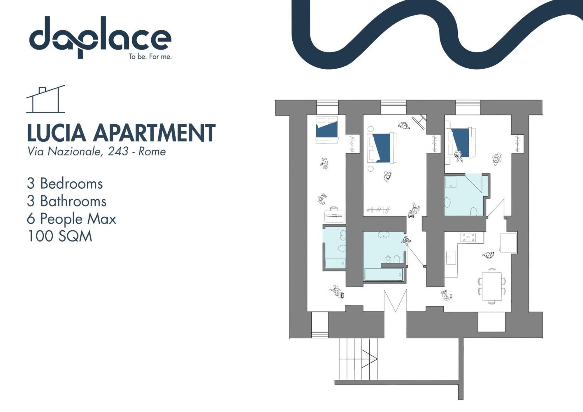 Daplace - Lucia Apartment โรม ภายนอก รูปภาพ